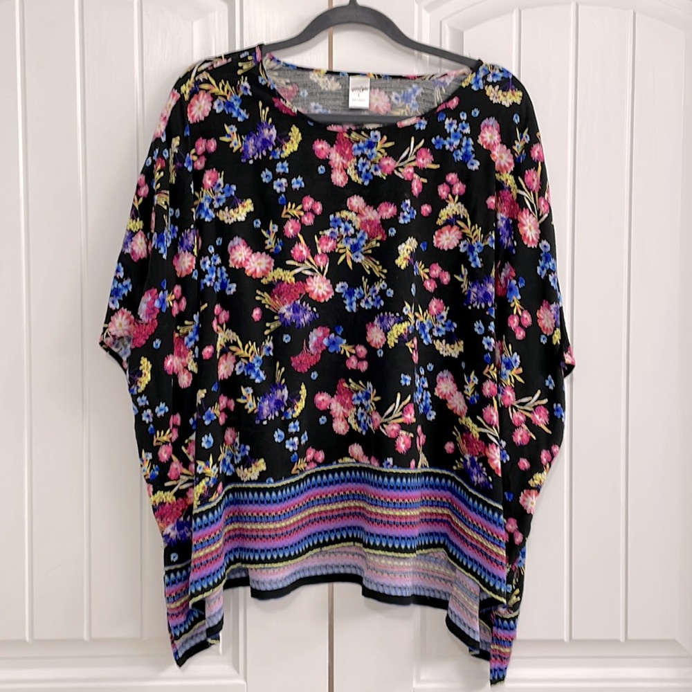 Poncho Style Top